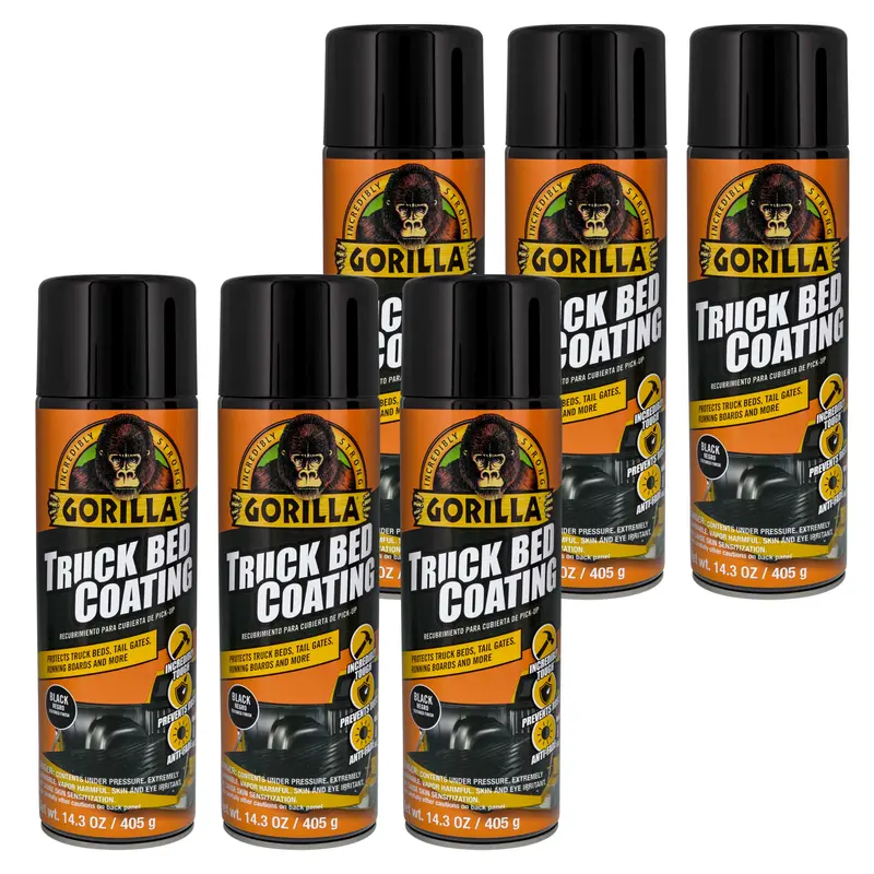 Truck Bed Coating Aerosol - 14.3 Oz, 6 Pack 1