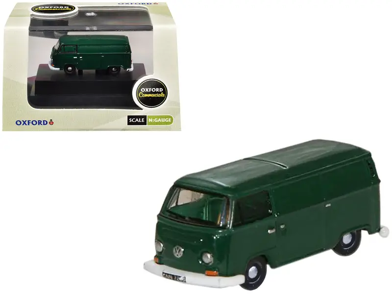 Volkswagen T2 Van Peru Green 1/148 (N) Scale Diecast Model Car By Oxford Diecast 1