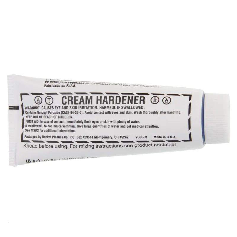 White Cream Hardener, 4 Oz. Tube 1