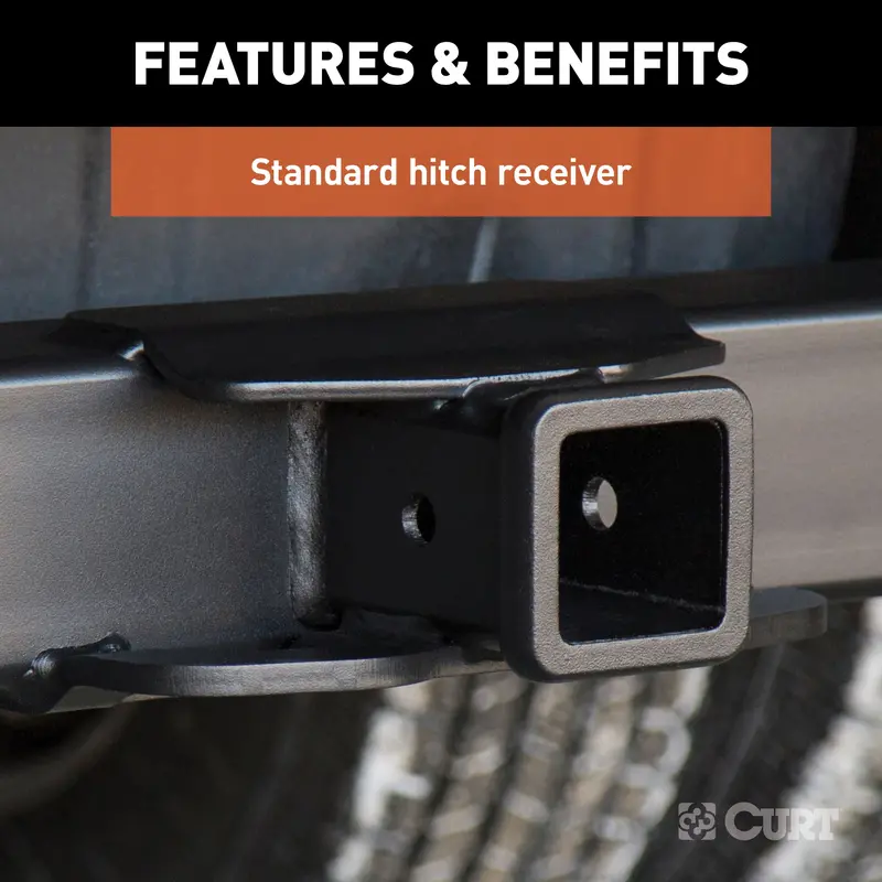 Curt 15319 Heavy-Duty Class 5 Trailer Hitch – 2-Inch Receiver For Select Dodge Ram 2500/3500 Models 1