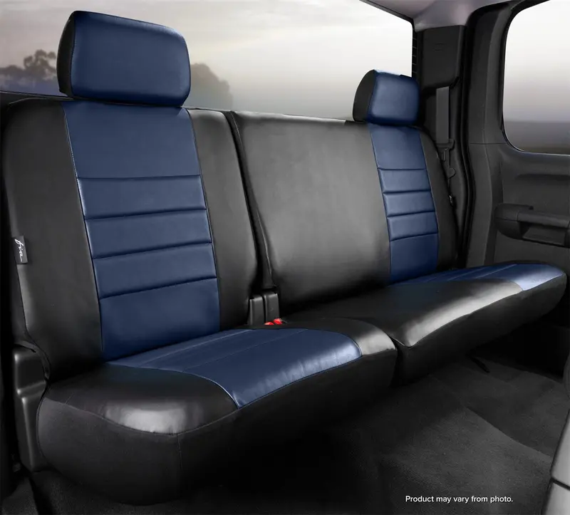 Fia Sl62-30 Blue Leatherlite Custom Seat Covers 1