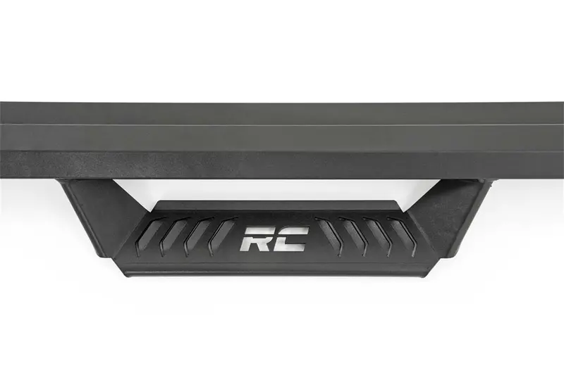 Rough Country Al519204 Cab-Length Drop Steps – Aluminum Side Steps For 2018–2020 Jeep Wrangler Jl 4-Door 1