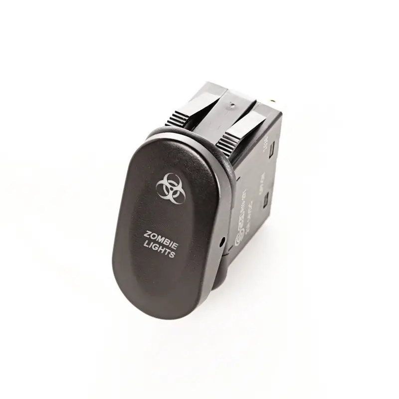 Rugged Ridge 17235.06 Rocker Panel Toggle Switch – Heavy-Duty On/Off Control For Off-Road Accessories 1