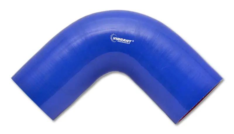 Vibrant Performance 2741B 4-Ply Turbo Elbow – 2.25" Id, 90°, Blue Anodized 1