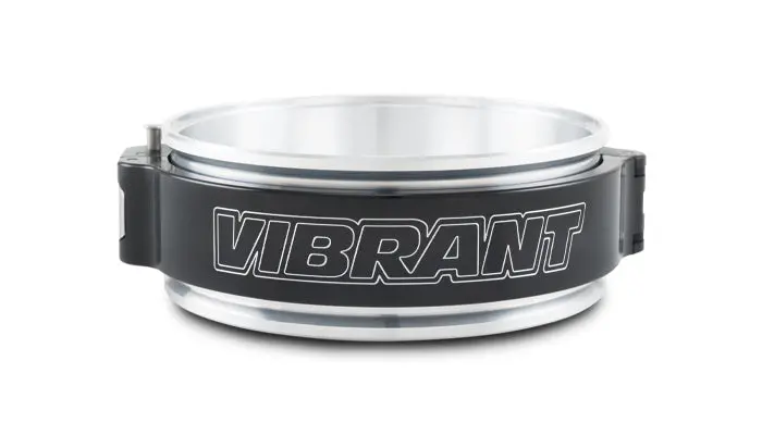 Vibrant Performance 32520 Pinless Hd Clamp Assembly For 5" O.D. Tubing - Anodized Black Clamp 1