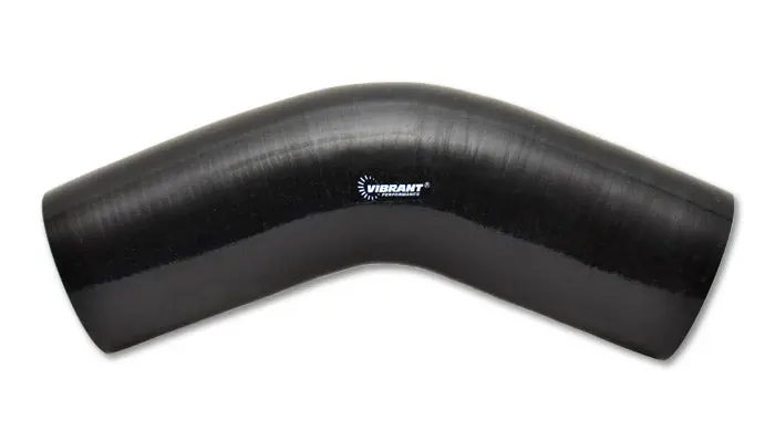 Vibrant Performance 4-Ply Ptfe Flex Hose – 2.25" Id, 45° Elbow Fitting 1